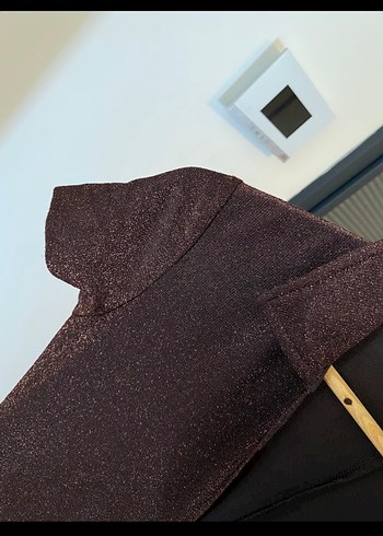 Parlak Kahverengi Deri Tulum - Görsel 5