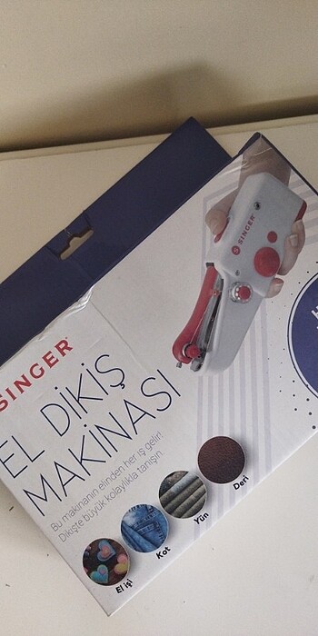 El dikiş makinası