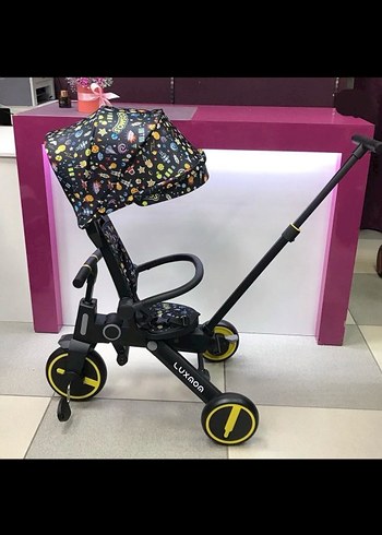 Beden Siyah Çocuk Üç Tekerlekli Bisiklet
