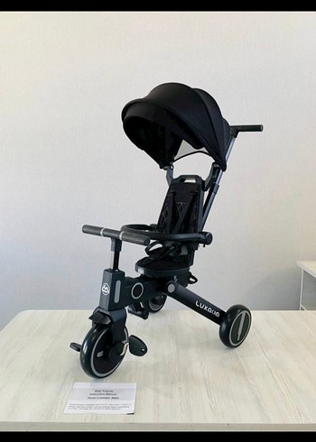 Kraft Siyah Kapaklı Üç Tekerlekli Bisiklet