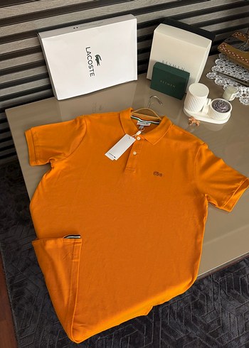 Lacoste Canli Turuncu Lacoste Polo Tisort