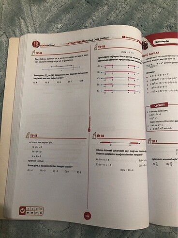  Beden Renk Benim hocam Tyt matematik video ders defteri