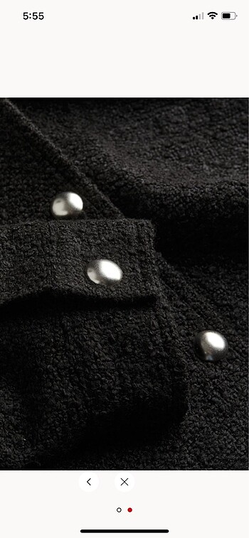 H&M H&M Buklet Oversize Ceket