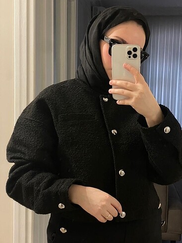 m Beden H&M Buklet Oversize Ceket