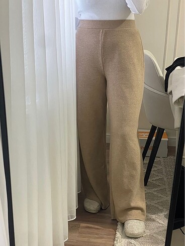Zara Zara Triko Palazzo Pantolon