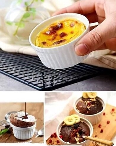 Beden COOKER MARKA,SERAMİK SUFLE KALIBI 6?lı