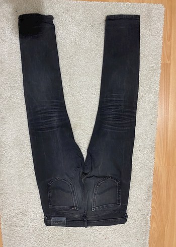 Lee Erkek Siyah Regular Fit Denim Jean - Görsel 5