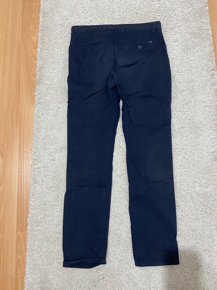 Beymen Business Lacivert Erkek Denim Pantolon Regular Fit - Görsel 5