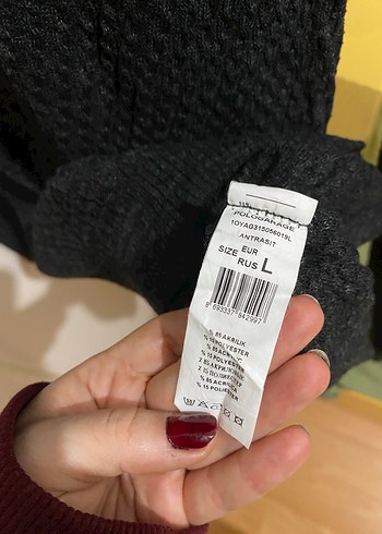 Polo Garage Siyah Erkek İnce Triko Kazak - Görsel 2