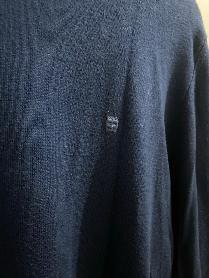 Avva Lacivert Boğazlı Triko Erkek Kazak - Görsel 2