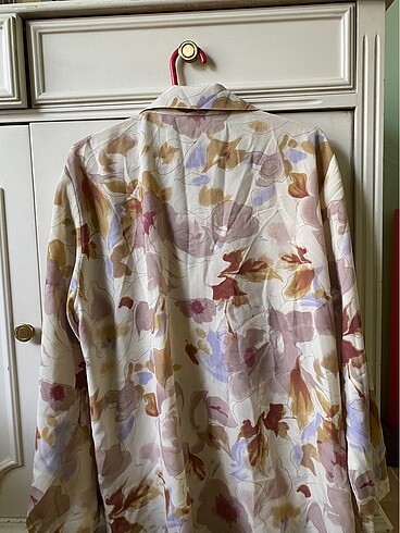 Vintage desenli gömlek - Görsel 5