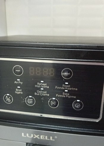 Luxell Siyah Elektrikli Air Fryer - Görsel 2