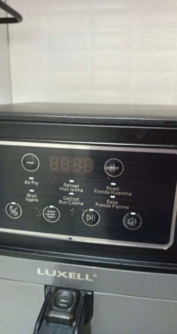 Luxell Siyah Elektrikli Air Fryer - Görsel 2