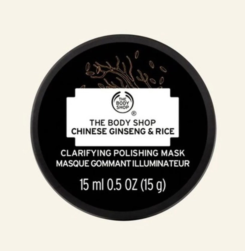 The Body Shop Chinese Ginseng Rice Maske - Görsel 3