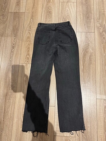 Trendyol & Milla Trendyol Milla Antrasit Wide Leg Jean