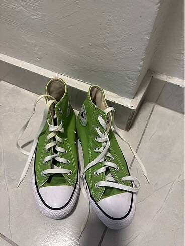 39 Beden yeşil Renk Yeşil Converse Chuck Taylor