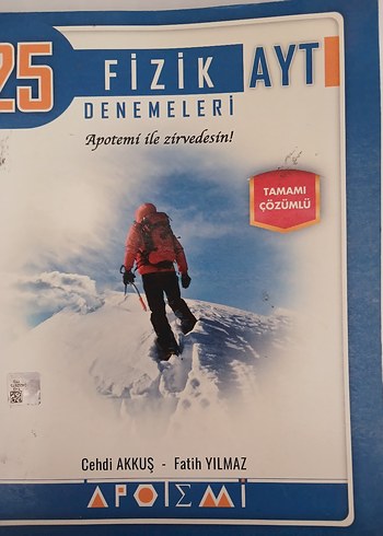 25 Fizik AYT Denemeleri Tamamı Çözümlü