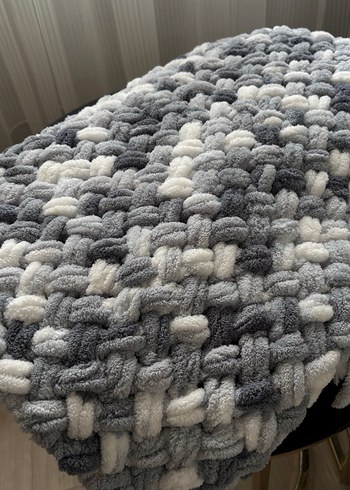 Gri Yün Çocuk Battaniyesi - Görsel 2