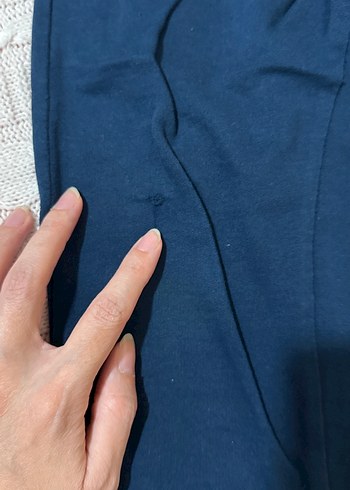 6 Yaş Beden Lacivert Baskılı Erkek Çocuk Eşofman Altı