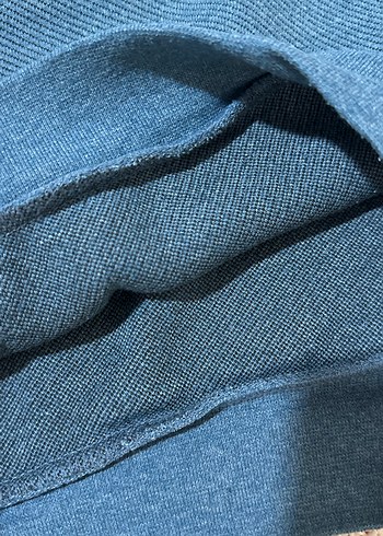 6 Yaş Beden mavi Renk Erkek Çocuk Mavi Denim Sweatshirt