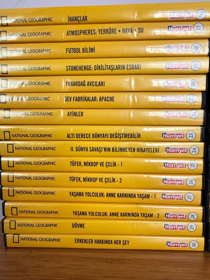 National Geographic 30 Dvd Seti koleksiyonluk - Görsel 3