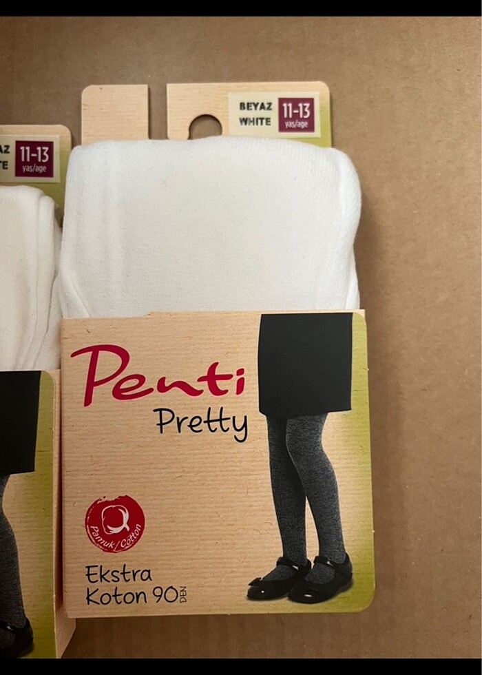 11-13 yas icin penti kulotlu corap - Görsel 4