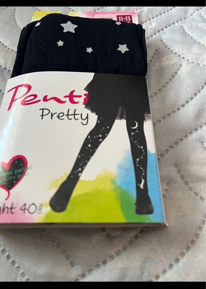 11-13 yas icin penti kulotlu corap - Görsel 2