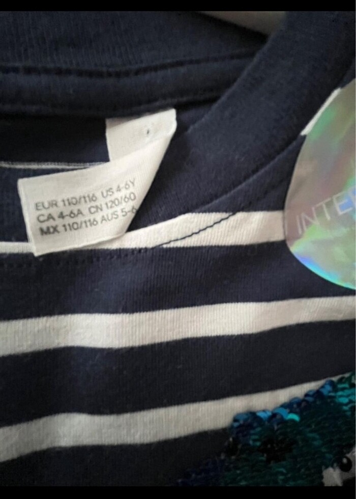 Orjinal marka 6-8 yas icin uzun kollu tisort - Görsel 5