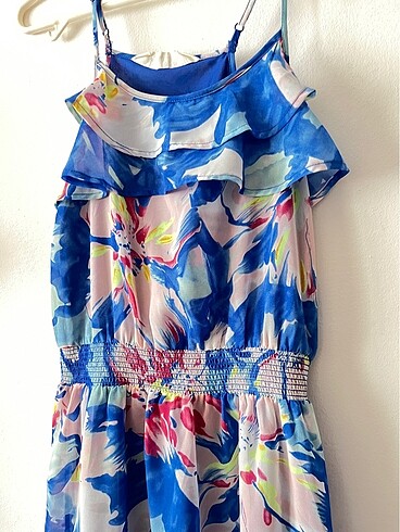 10-11 yas icin h&m sifon elbise - Görsel 2