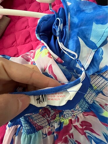 10-11 yas icin h&m sifon elbise - Görsel 4