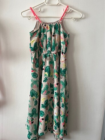 7-8 yas icin h&m sifon elbise - Görsel 3