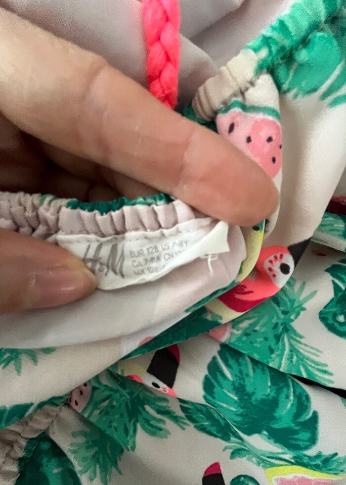 7-8 yas icin h&m sifon elbise - Görsel 4
