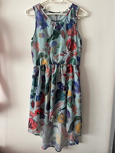 12-13 yas icin h&m ozel tasarim elbise