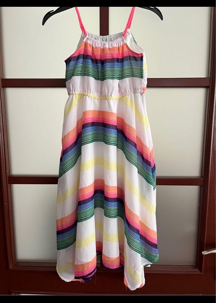 8-9 yas icin h&m sifon elbise - Görsel 3