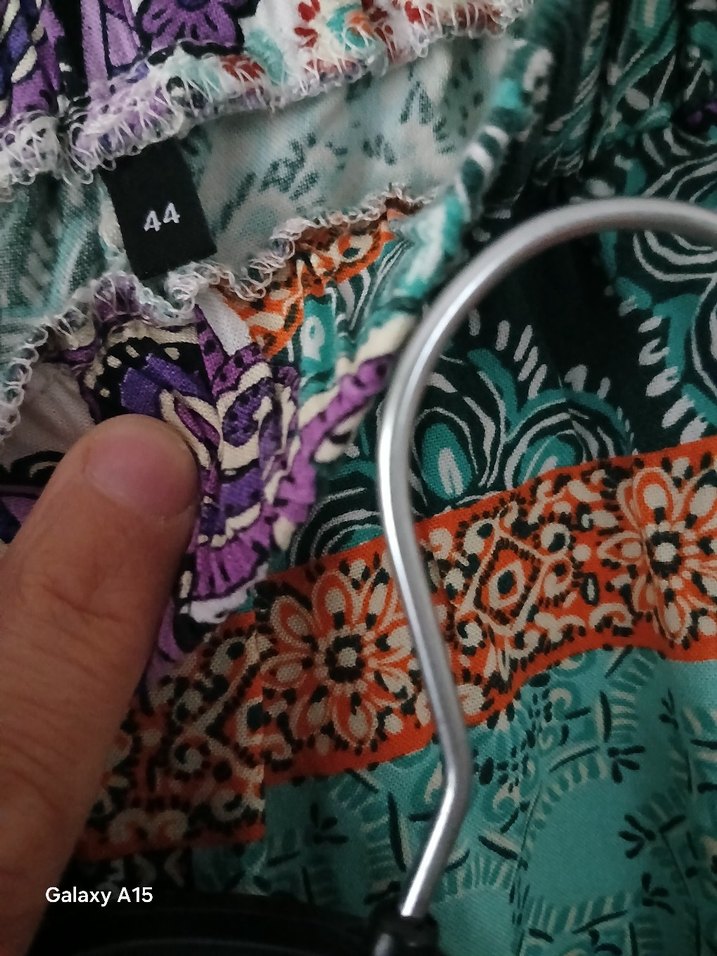 Bohem Tarz Uzun Çok Renkli Kimono takımı - Görsel 3