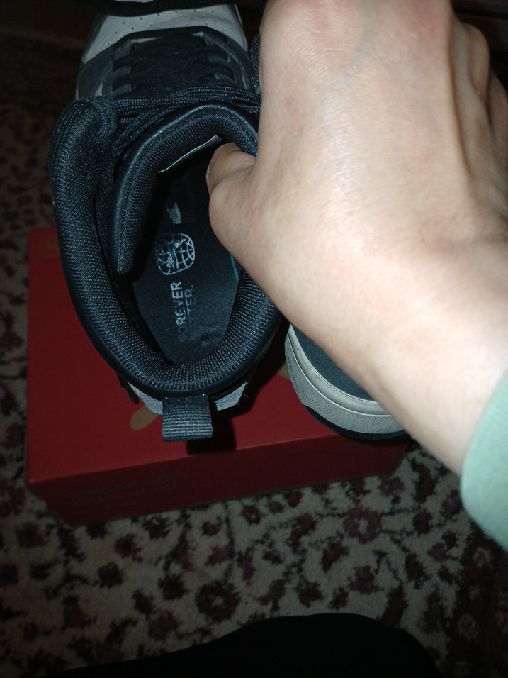 Gri Puma Basketbol Ayakkabısı Velcro Detaylı - Görsel 4