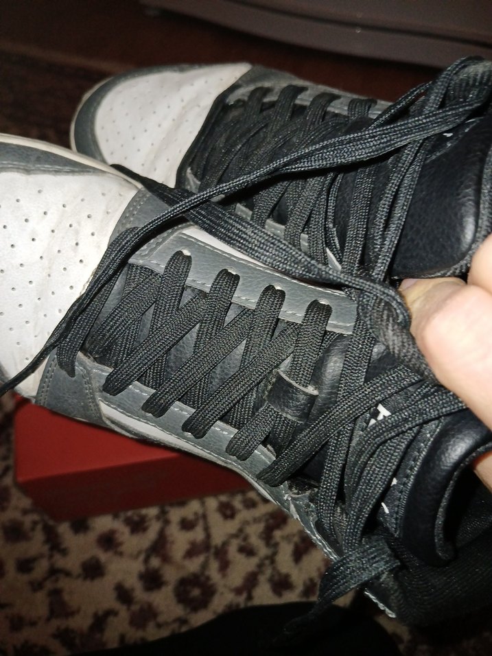 Gri Puma Basketbol Ayakkabısı Velcro Detaylı - Görsel 3