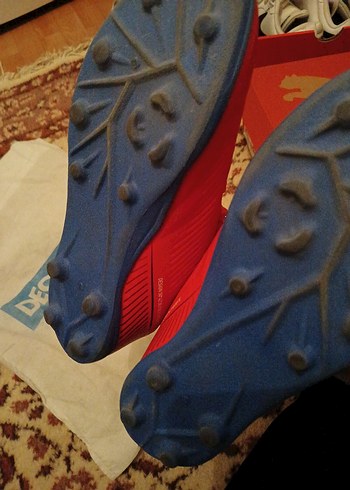 Kırmızı Erkek çocuk krampon - Görsel 6