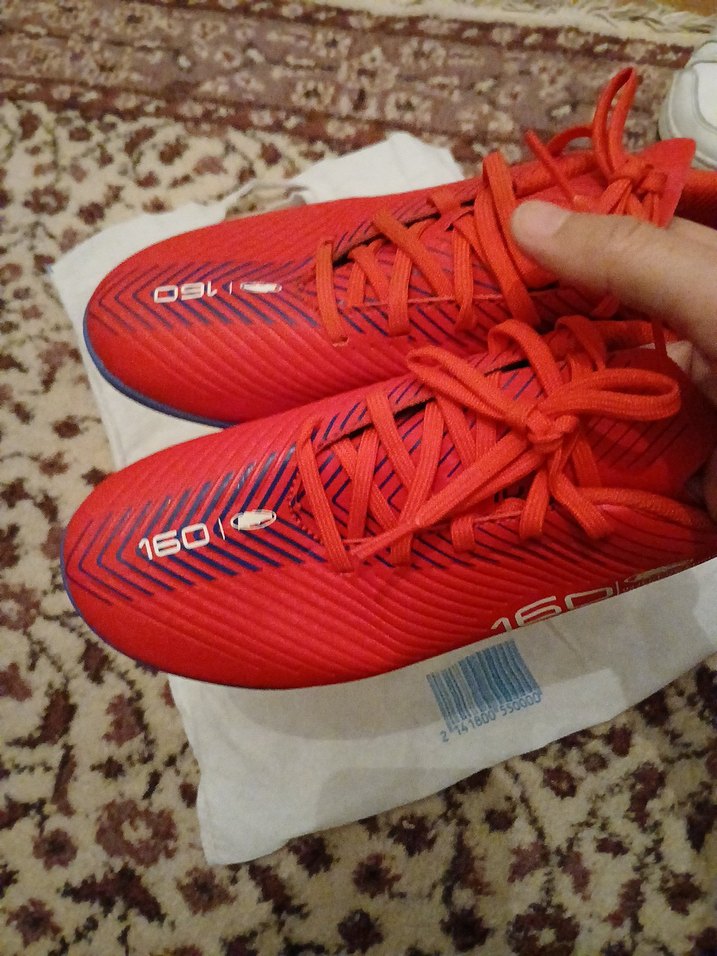 Kırmızı Erkek çocuk krampon - Görsel 3