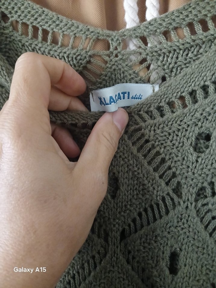 Bej Uzun Kadın Etek - Görsel 5