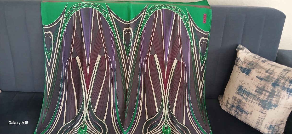 Aker ipek eşarp - Görsel 2