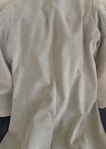 Gri Erkek Midi Uzunlukta Düğmeli Ceket - Görsel 4