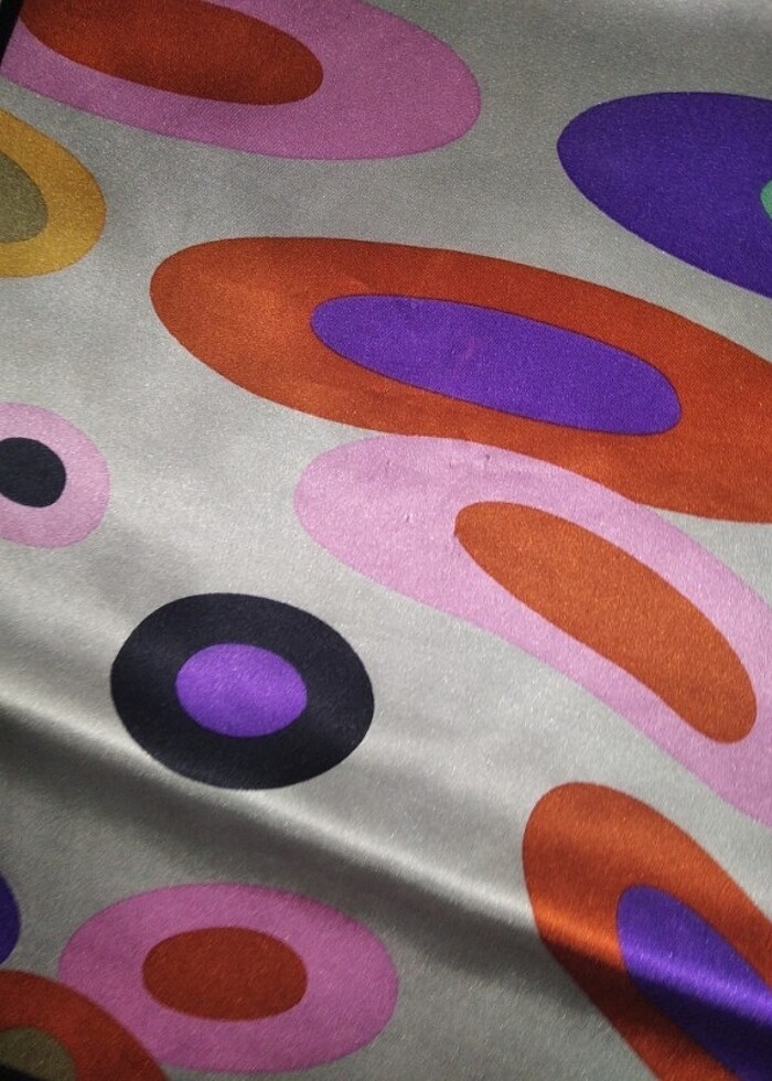 Daniela çiçarelli marka İpek eşarp - Görsel 5