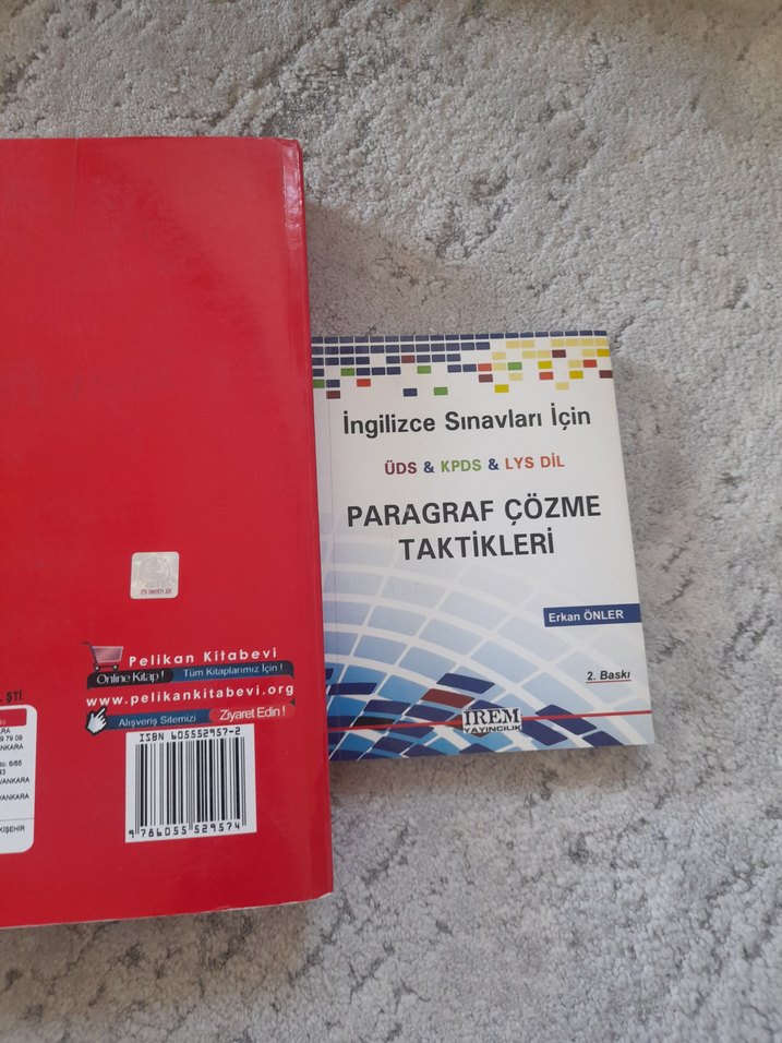 İngilizce sınavlara hazırlık kitapları. - Görsel 3
