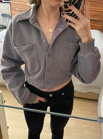 xs Beden Beyyoglu Crop Hırka/Ceket