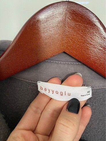 xs Beden gri Renk Beyyoglu Crop Hırka/Ceket