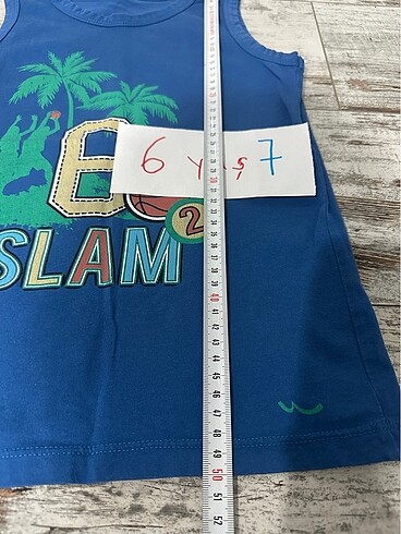 6 Yaş Beden mavi Renk Ltb atlet