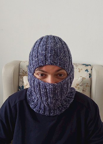 Örgü Erkek Bere&Boyunluk - Görsel 2