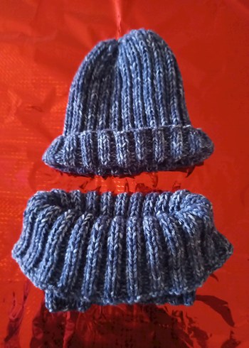 Örgü Erkek Bere&Boyunluk - Görsel 5