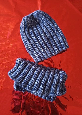 Örgü Erkek Bere&Boyunluk - Görsel 4